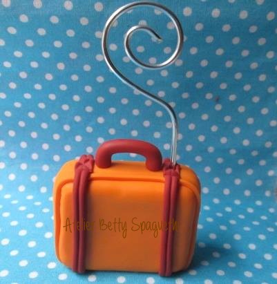 porta fotos personalizado tema mala viagens